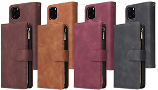 Multi-Card Case for iPhone - 4 Colours & 8 Sizes