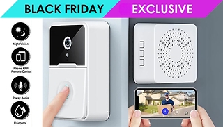 Wireless Night Vision Doorbell with Chime