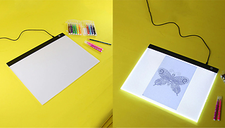 A4 LED Light-Up Drawing Pad - 2 Options