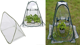 Mini Pop-Up Plant Greenhouse Tent - 2 Styles