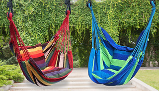 Hanging Rope Swing Chair - 2 Colours
