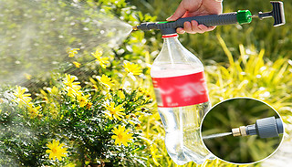 Adjustable Trolley Gun Nozzle - Convert Plastic Bottles into Hoses!