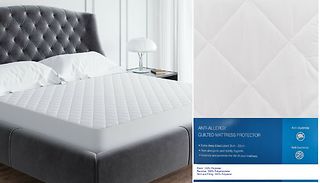 Extra Deep Anti Allergy Quilted Mattress Protector - 4 Sizes