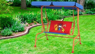 Outsunny Two Seater Kids Garden Swing