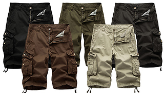 Oversized Cargo Shorts - 5 Colours & 7 Sizes