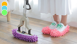 Microfibre Mop Shoe Covers - 6 Colours