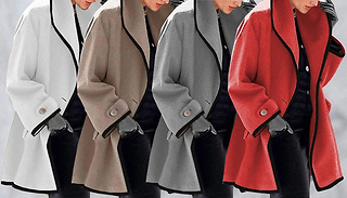 Women's Oversized Spring Coat - 4 Colours