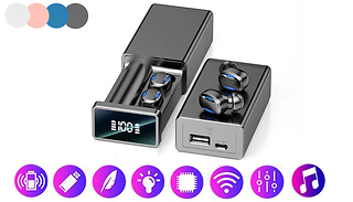 Wireless Stereo Bluetooth Compatible Sports Earphones - 4 Colours