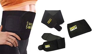 1 or 2-Pack of Adjustable Waist Sweat Belts