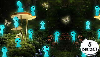 10 or 20 Luminous Garden Glowing Tree Spirits - 5 Designs