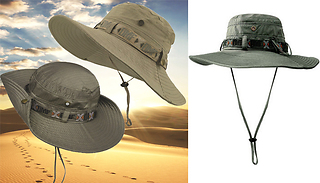 Mens Sun Protection Mountaineering Hat - 2 Colours