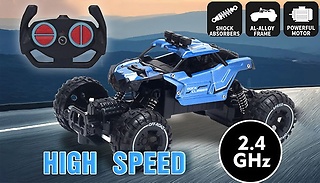 High-Speed Remote Control Off-Road Monster Truck - 2 Colours