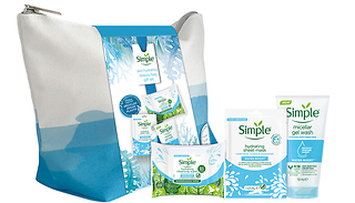 Simple Skin Hydrating Beauty Bag Gift Set - 1 or 2 Sets
