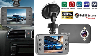 Motion-Sensor HD Night Vision Car Dash Camera Set