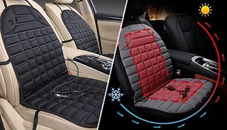 Heated Car Seat Cover - 2 Colours & 2 Sizes