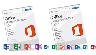 Microsoft Office 2016 Bundle - Home & Student or Professional Pro