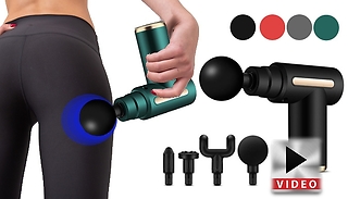 Electric Vibration-Therapy Massage Gun - 2000mAh or 2400mAh