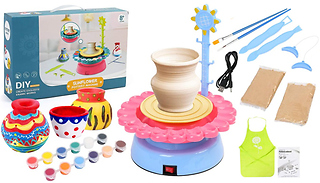 Kid's Pottery Throwing Wheel Craft Kit