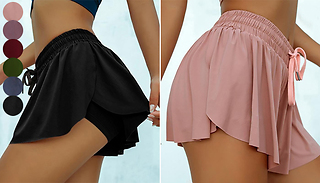 Summer Double Layer Sports Skort - 6 Colours & 4 Sizes
