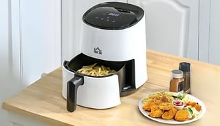 HOMCOM 2.5L 1300W Air Fryer with Digital Display