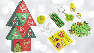 The Grinch Stationery Surprise 7-Day Advent Calendar 