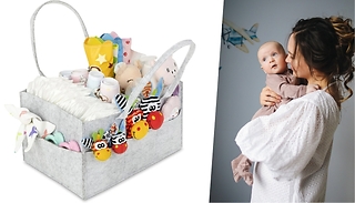 Generise Baby Grey Nappy Bag
