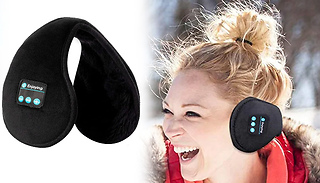 Bluetooth Compatible Plush Earmuff Headphones