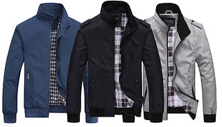 Men's Harrington Jacket - 5 Sizes & 3 Colours