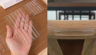 10, 20 or 30-Pack of Impact-Absorbing Transparent Tabs!