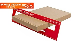 Postage Size Guide Ruler - Letters & Parcels