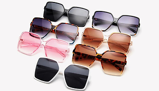 Women's Oversized Square Frame Sunglasses - 7 Colours