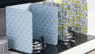 2-Piece Oil Splatter Guard Set - 2 Designs