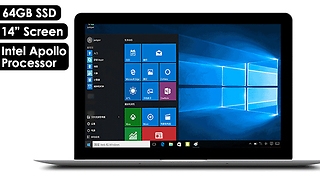 SmartPro Ultra Thin 14-Inch Intel Laptop - 2GB or 4GB RAM