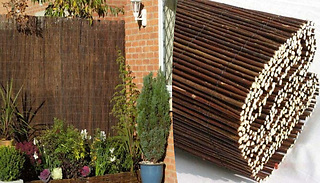 Willow Natural Garden Fence Panel Roll - 4 Sizes