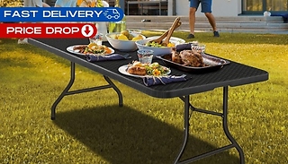 6ft Portable Folding Heavy Duty Trestle Table! - 2 Designs