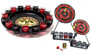 Party Drinking Shot Game Set - 2 Games
