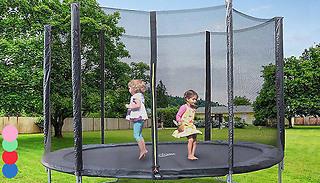 4.5ft Kids Garden Trampoline Set - 4 Colours