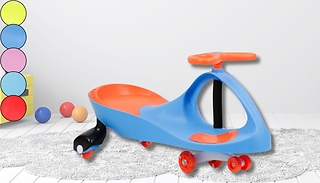 Flicker Swing Car Toy - 5 Colours