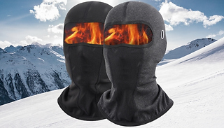 Warming Sports Hood Face Mask - 2 Colours & 2 Lengths
