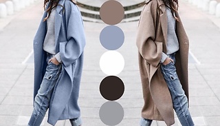 Winter Longline Overcoat - 5 Colours, 6 Sizes 