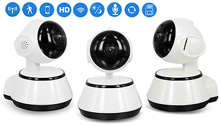 Smartphone-Connected 360 View WiFi Security Camera