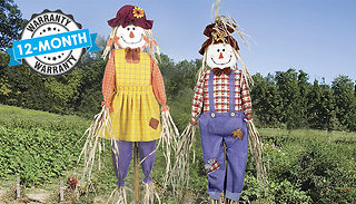 Pair of 1.83M Scarecrows