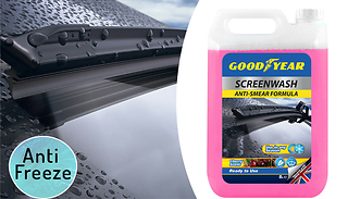 Goodyear Anti Freeze, Anti-Smear Car Screen Wash 5L