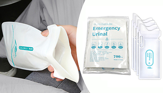 4-Pack of Emergency Driving Urinal Bags