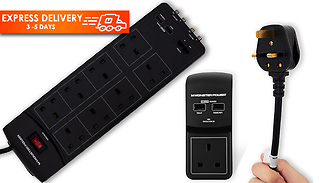 Monster Power Core Surge Protected USB Socket