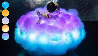 LED Colour Changing Astronaut Cloud Lamp - 3 Designs