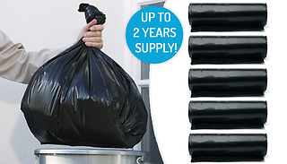 1 or 2 Year Supply Of Extra-Strong 50L Bin Bags