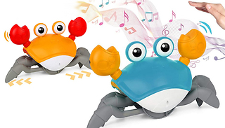 Children's Musical Crab Bath Toy - 2 Colours