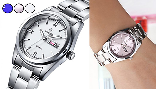 Women's Quartz Wrist Watch - 3 Colours