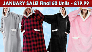 Oversized Lazy Poncho Hoodie - 5 Colours